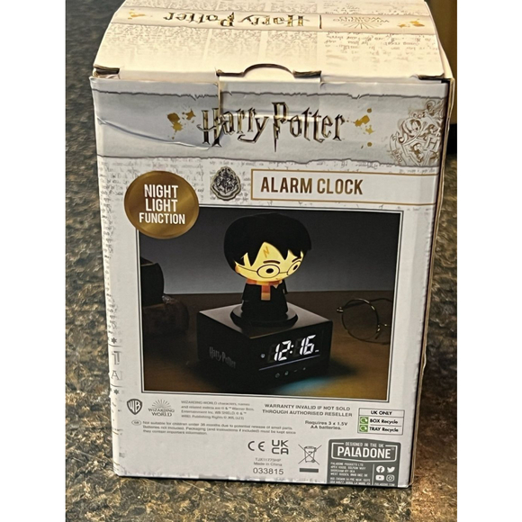 New Harry Potter Battery Operated Alarm Clock - Picture 8 of 8